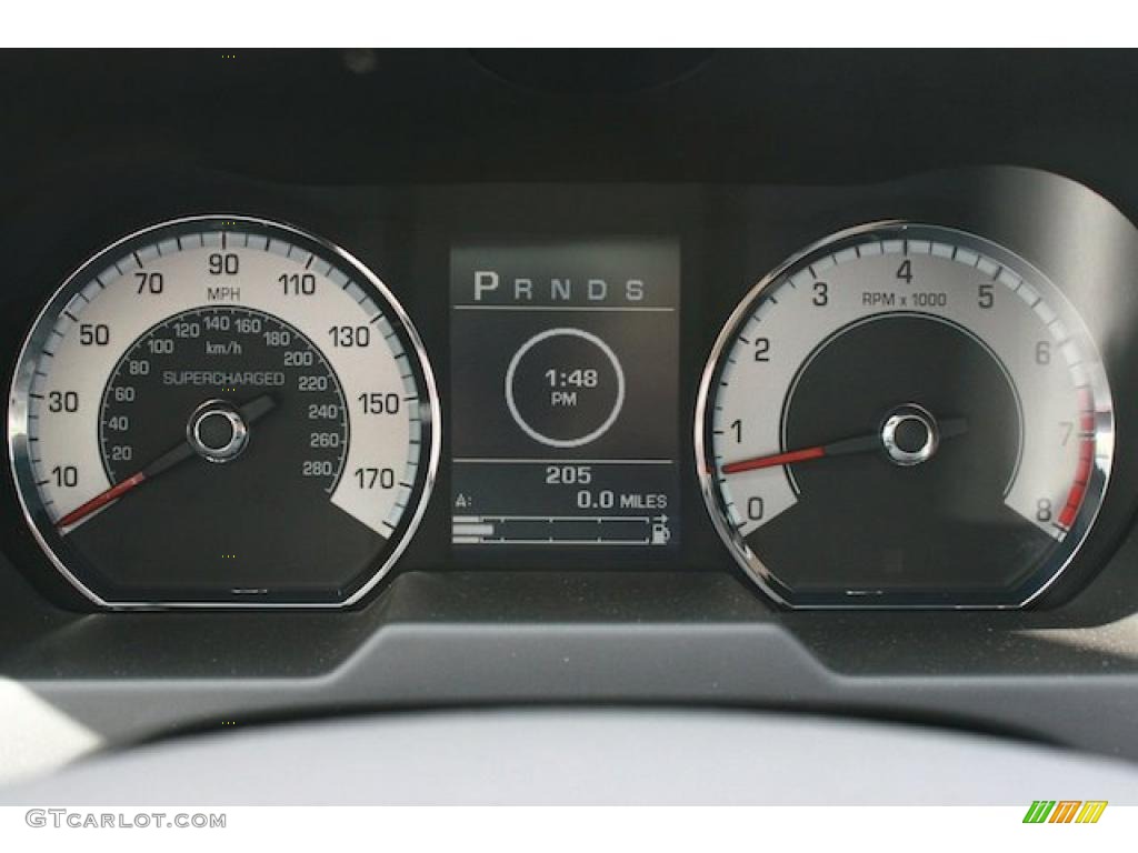 2011 Jaguar XF XF Supercharged Sedan Gauges Photo #45781001