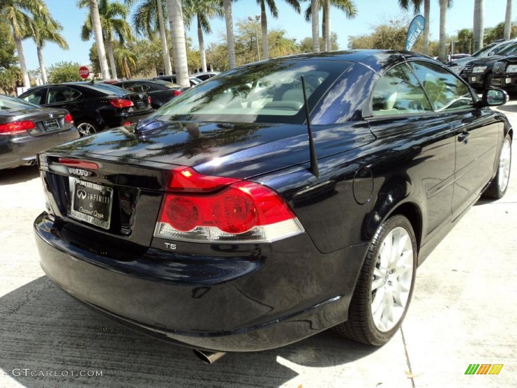 2008 C70 T5 - Magic Blue Metallic / Calcite Cream photo #6