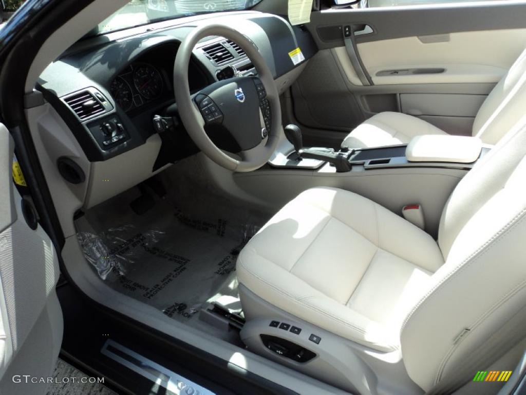 Calcite Cream Interior 2008 Volvo C70 T5 Photo #45781233