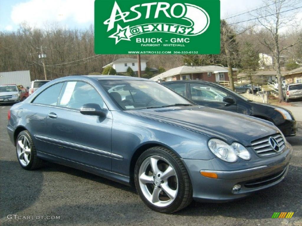 2004 Cadet Blue Metallic MercedesBenz CLK 320 Coupe 45498962