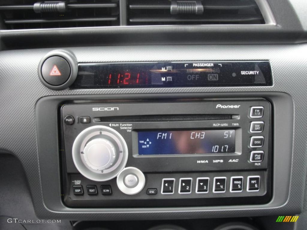2011 Scion tC Standard tC Model Controls Photo #45781833