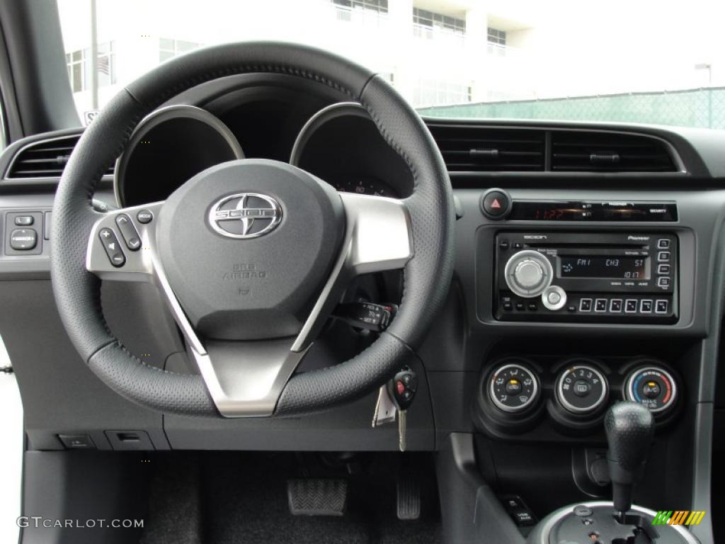 2011 Scion tC Standard tC Model Dark Charcoal Dashboard Photo #45781841