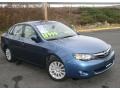 Newport Blue Pearl - Impreza 2.5i Premium Sedan Photo No. 3