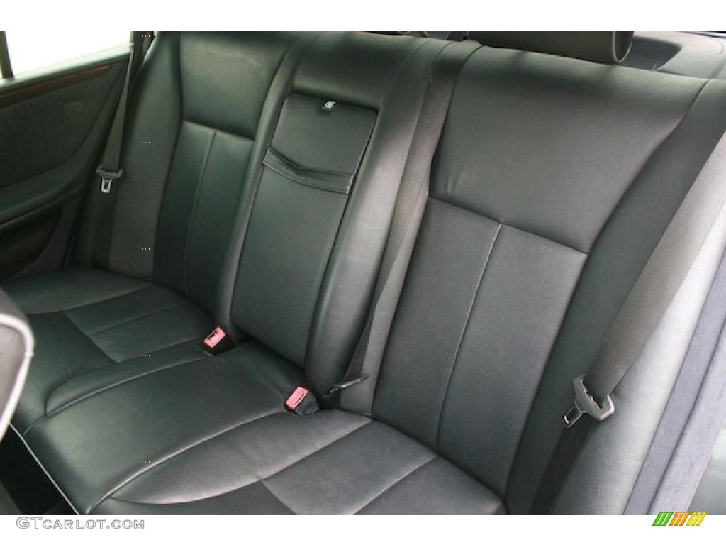 Charcoal Interior 2000 Mercedes-Benz E 320 Sedan Photo #45782906