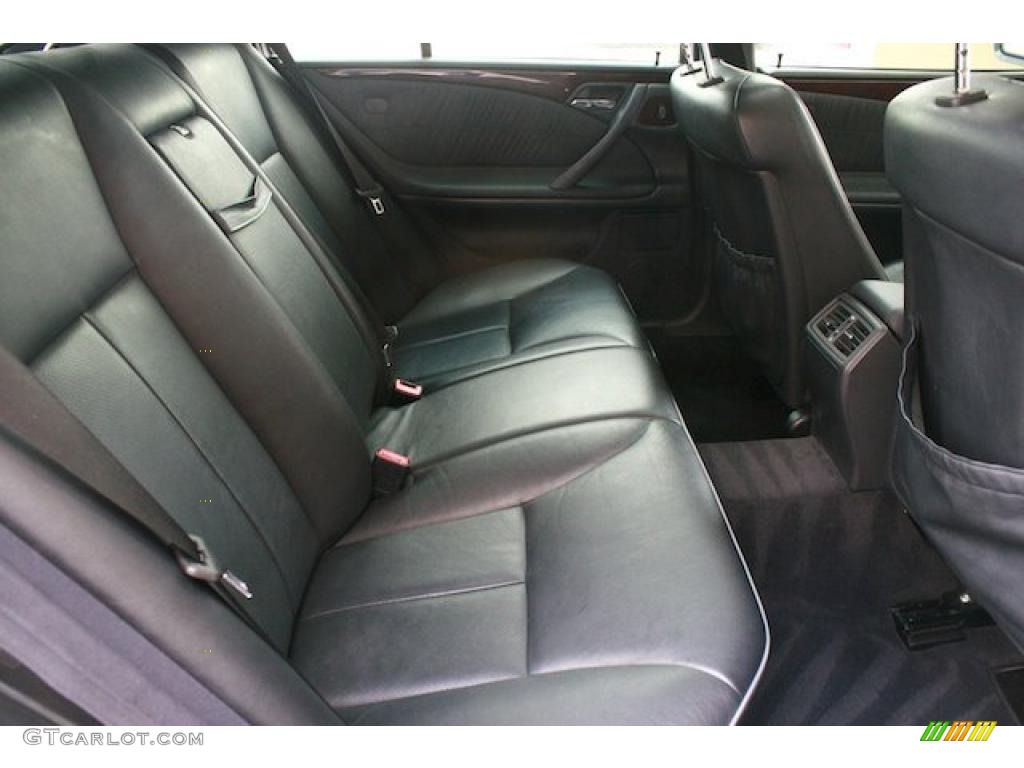 Charcoal Interior 2000 Mercedes-Benz E 320 Sedan Photo #45782918