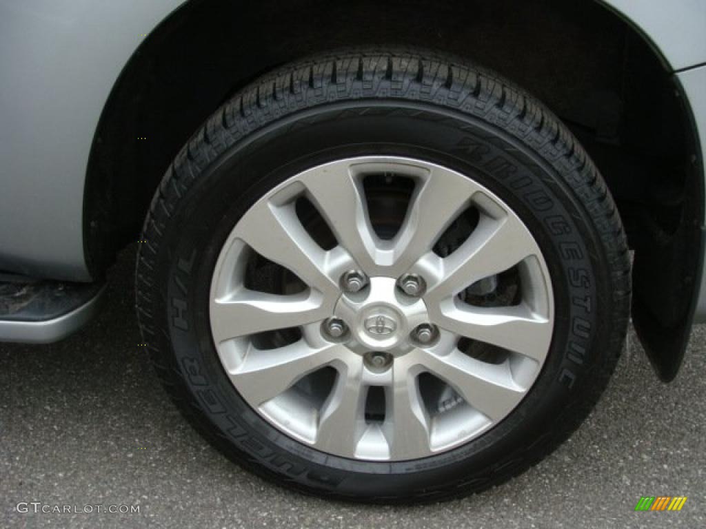 2008 Toyota Sequoia Platinum 4WD Wheel Photo #45783162