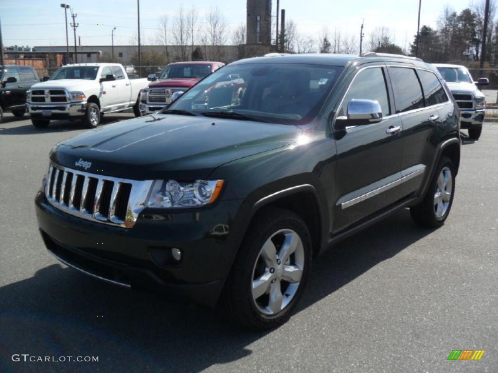 2011 Grand Cherokee Limited 4x4 - Natural Green Pearl / Black/Light Frost Beige photo #1