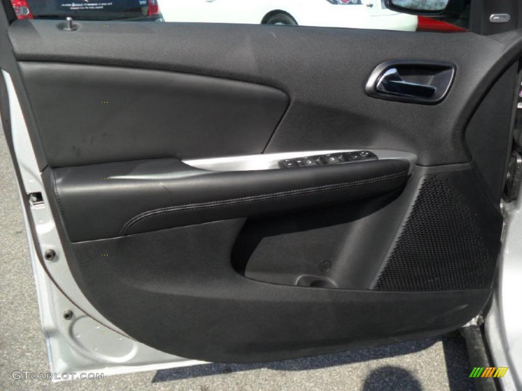2011 Dodge Journey Mainstreet AWD Black Door Panel Photo #45784530