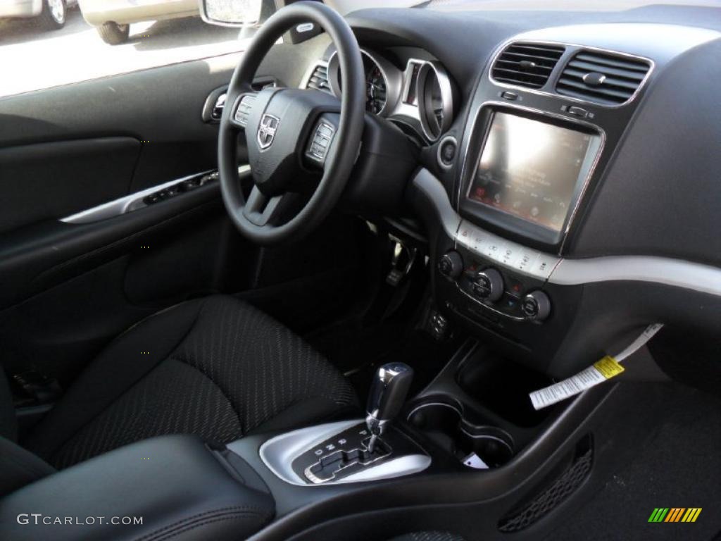 2011 Dodge Journey Mainstreet AWD Black Dashboard Photo #45784582
