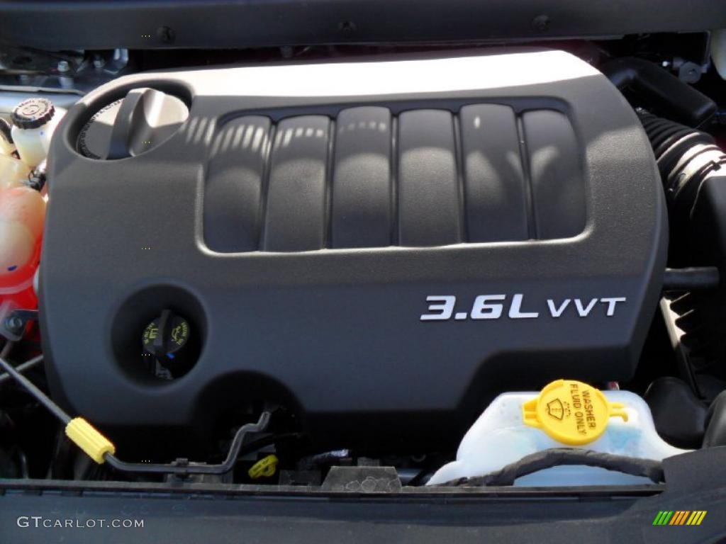 2011 Dodge Journey Mainstreet AWD 3.6 Liter DOHC 24-Valve VVT Pentastar V6 Engine Photo #45784598