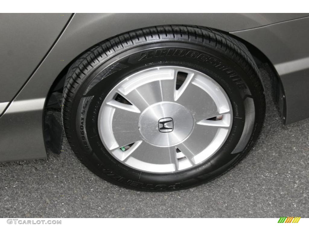 2007 Honda Civic Hybrid Sedan Wheel Photo #45786438