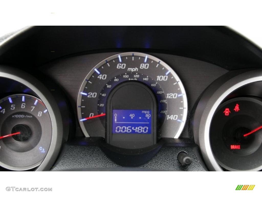 2009 Honda Fit Standard Fit Model Gauges Photo #45789934