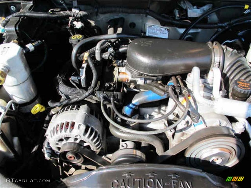 2002 Chevrolet Blazer LS 4.3 Liter OHV 12-Valve V6 Engine Photo #45790614