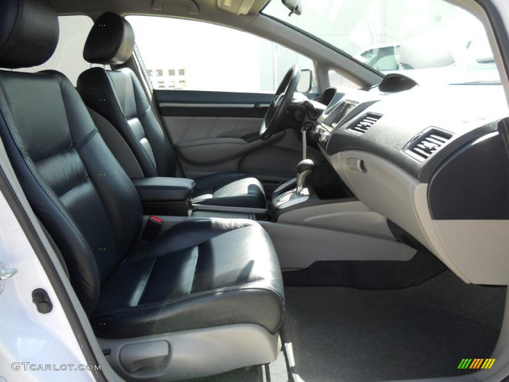 Blue Interior 2009 Honda Civic Hybrid Sedan Photo #45790682