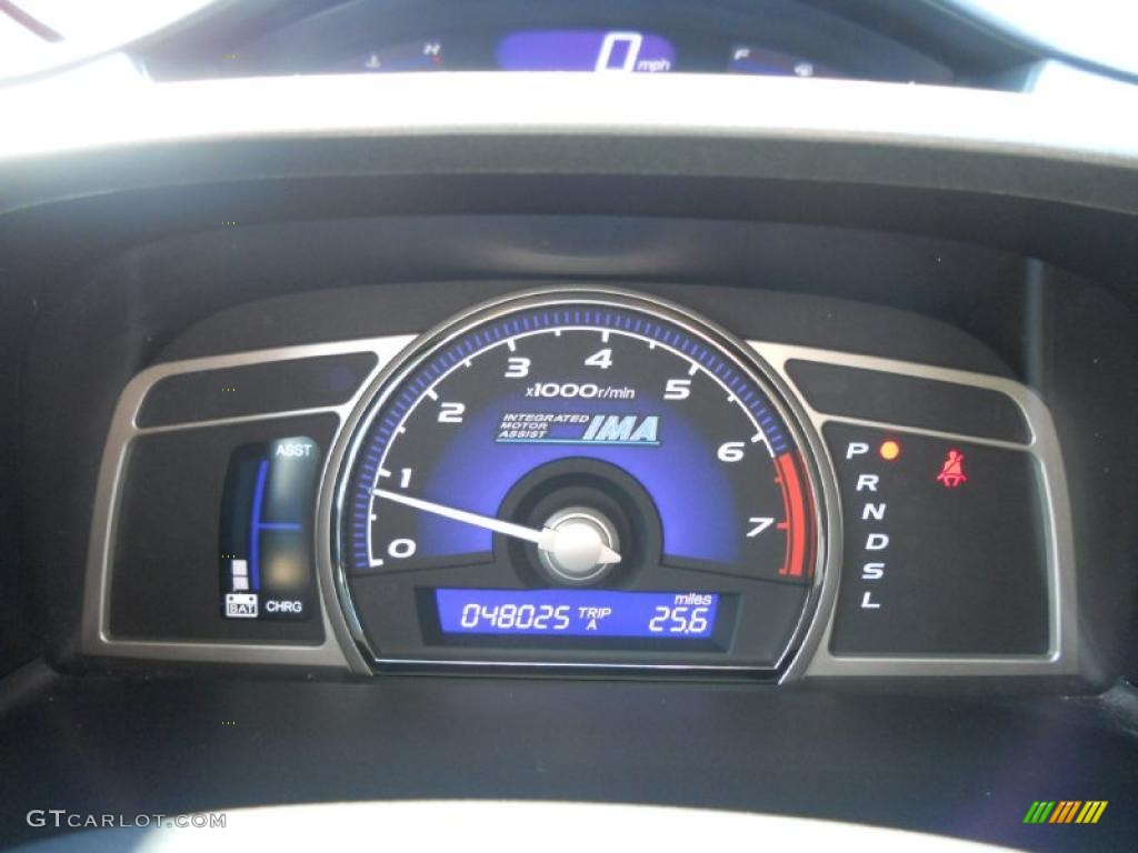 2009 Honda Civic Hybrid Sedan Gauges Photo #45790778