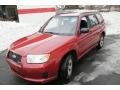 Garnet Red Pearl 2007 Subaru Forester 2.5 X Sports