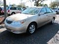 2002 Desert Sand Mica Toyota Camry LE V6  photo #5