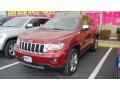 2011 Inferno Red Crystal Pearl Jeep Grand Cherokee Limited 4x4  photo #1