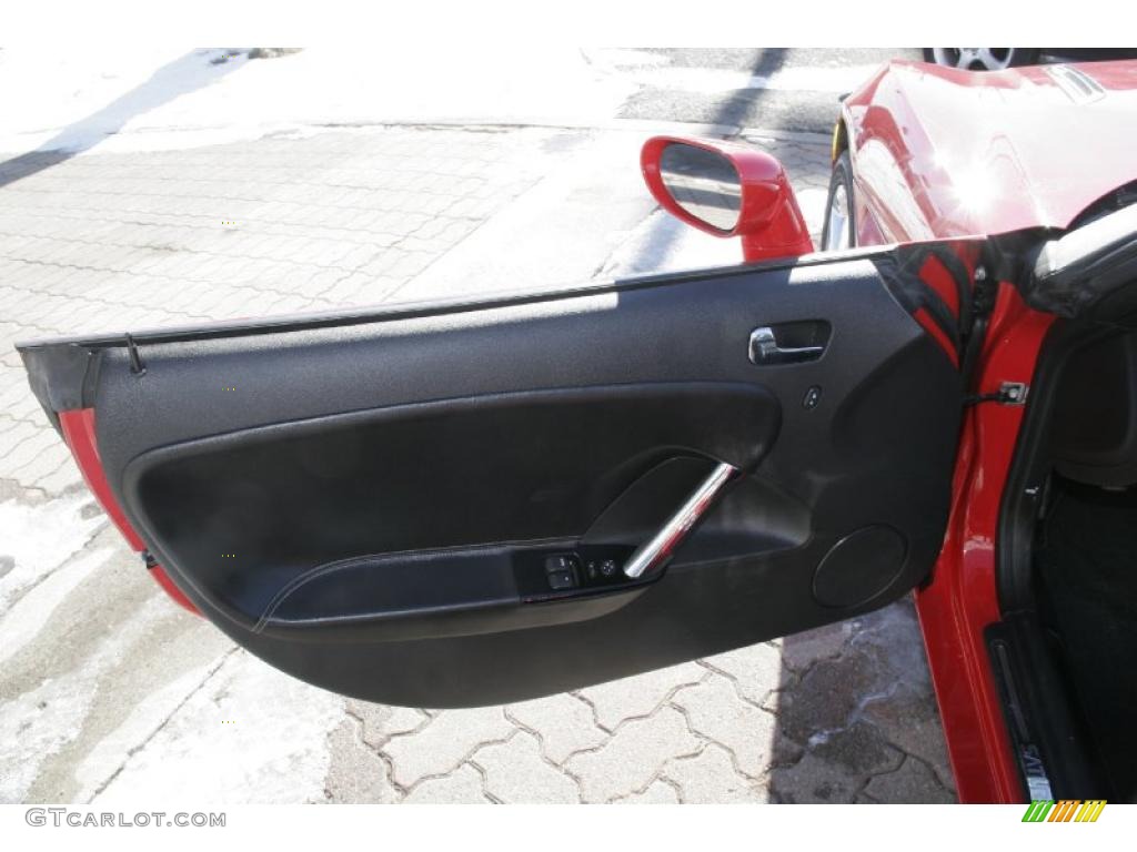 2008 Saturn Sky Roadster Black Door Panel Photo #45792014
