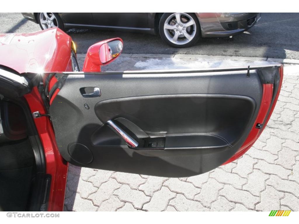 2008 Saturn Sky Roadster Black Door Panel Photo #45792018