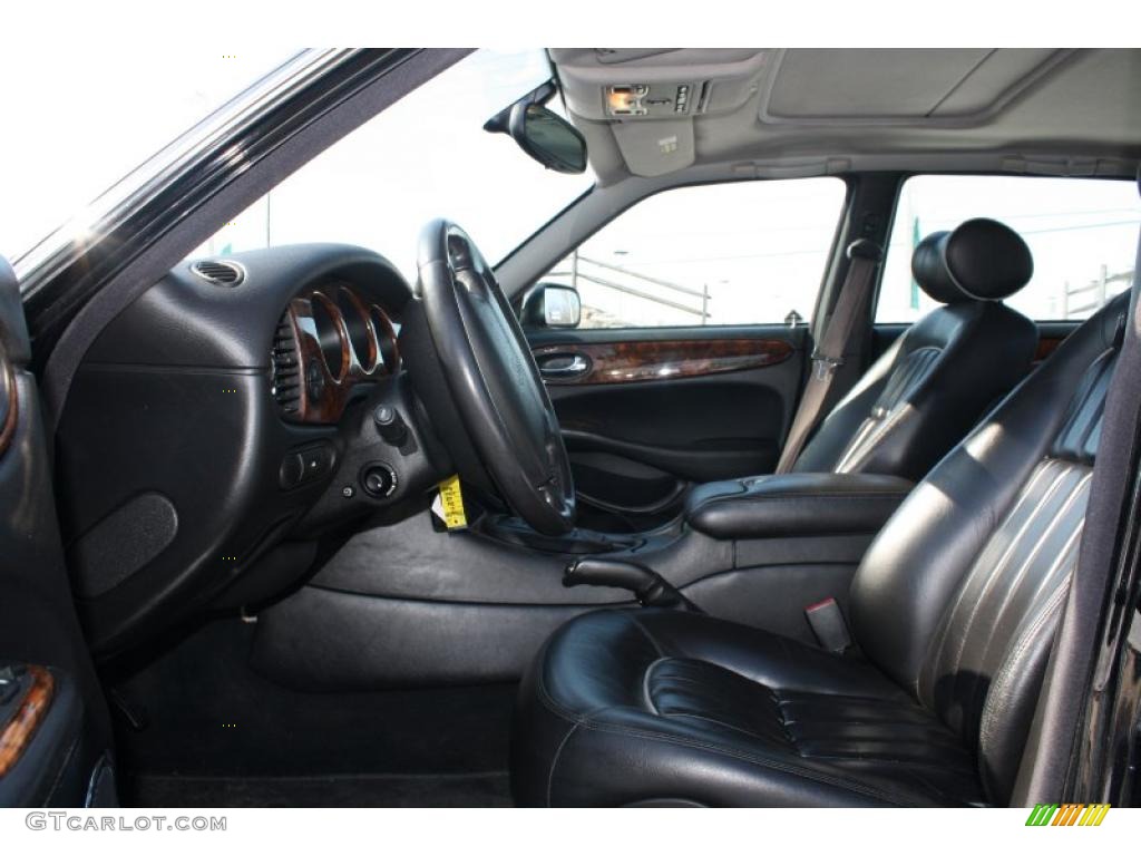 Charcoal Interior 2001 Jaguar XJ XJ8 Photo #45792106
