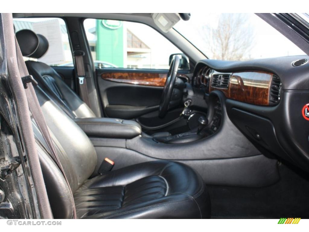 Charcoal Interior 2001 Jaguar XJ XJ8 Photo #45792158