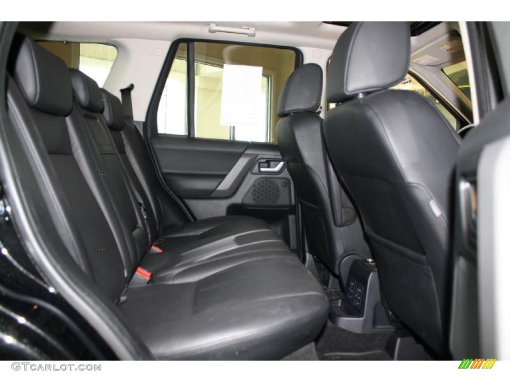 Ebony Black Interior 2008 Land Rover LR2 HSE Photo #45793663