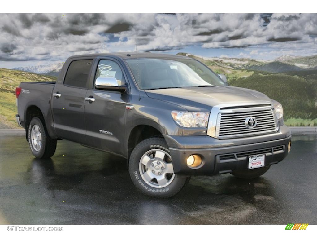 2011 Tundra Limited CrewMax 4x4 - Magnetic Gray Metallic / Graphite Gray photo #1