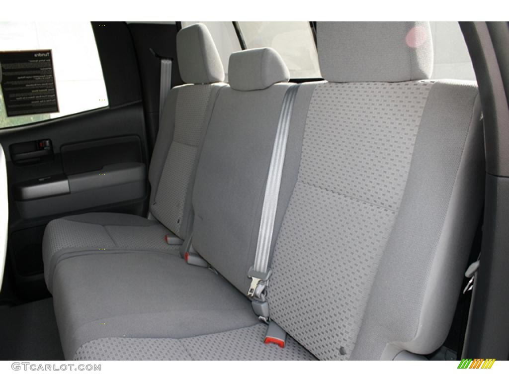 Graphite Gray Interior 2011 Toyota Tundra TRD Double Cab 4x4 Photo #45794611