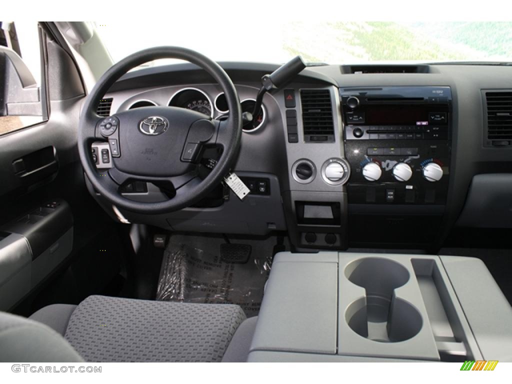 2011 Toyota Tundra TRD Double Cab 4x4 Graphite Gray Dashboard Photo #45794631