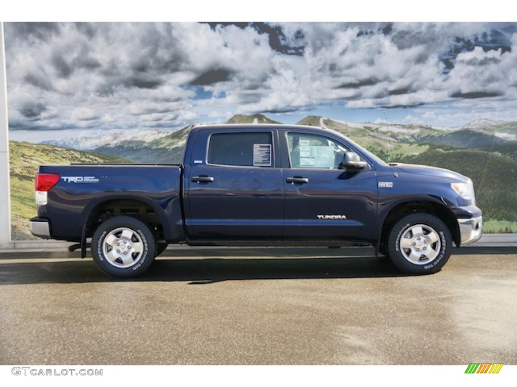 2011 Tundra TRD CrewMax 4x4 - Nautical Blue / Black photo #2