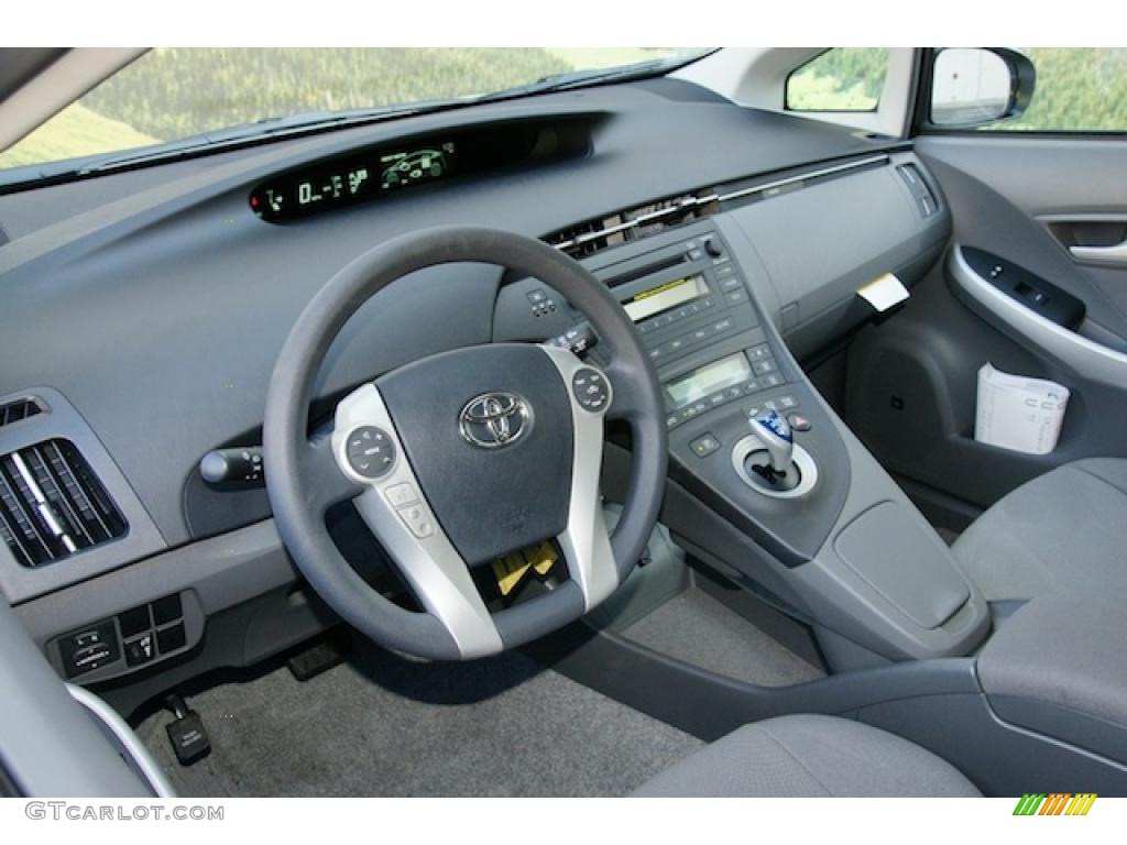 Dark Gray Interior 2011 Toyota Prius Hybrid III Photo #45795719