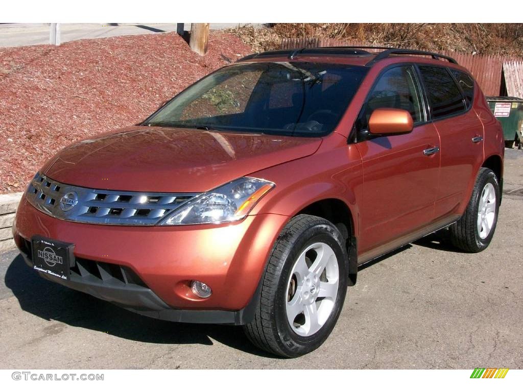 Sunlit Copper Metallic Nissan Murano