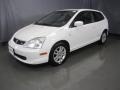 2002 Taffeta White Honda Civic Si Hatchback  photo #1