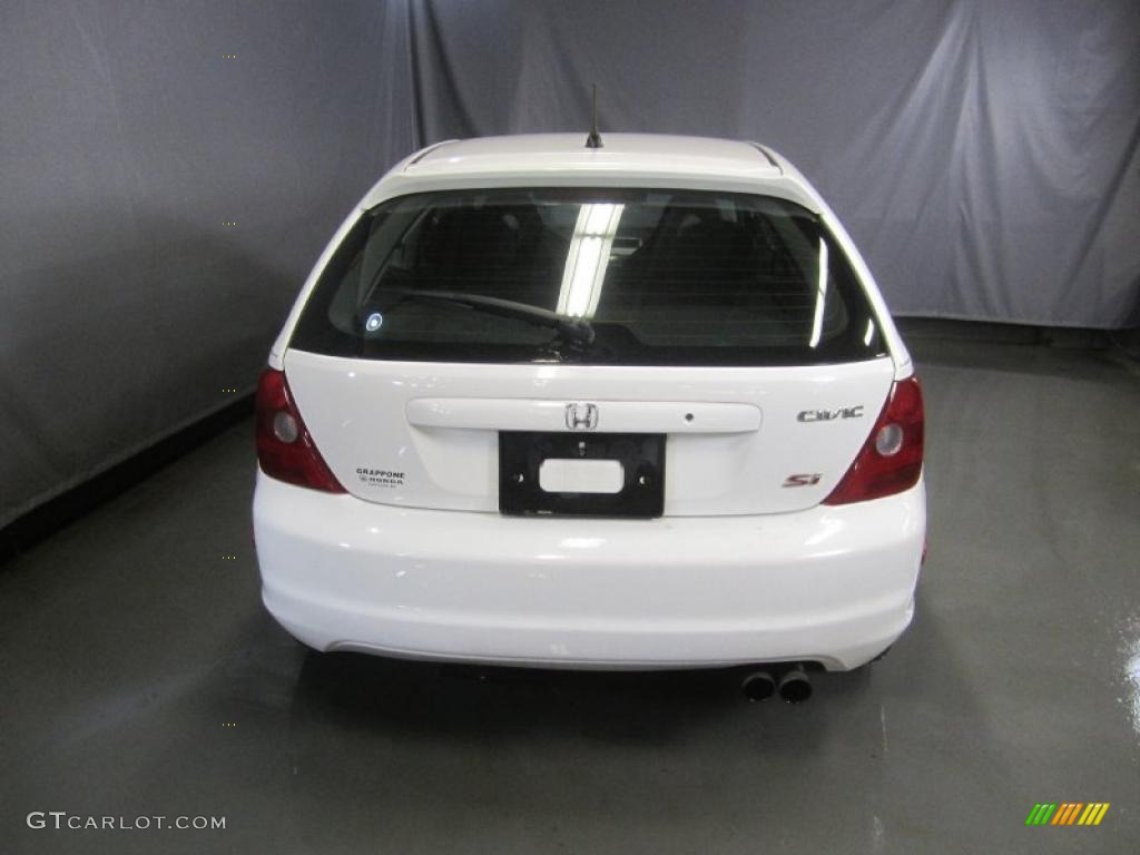 2002 Civic Si Hatchback - Taffeta White / Black photo #10