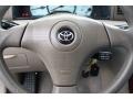 Pebble Beige Steering Wheel Photo for 2004 Toyota Corolla #45797083
