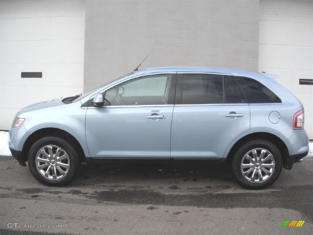 Light Ice Blue Metallic 2008 Ford Edge Limited AWD Exterior Photo #45797127