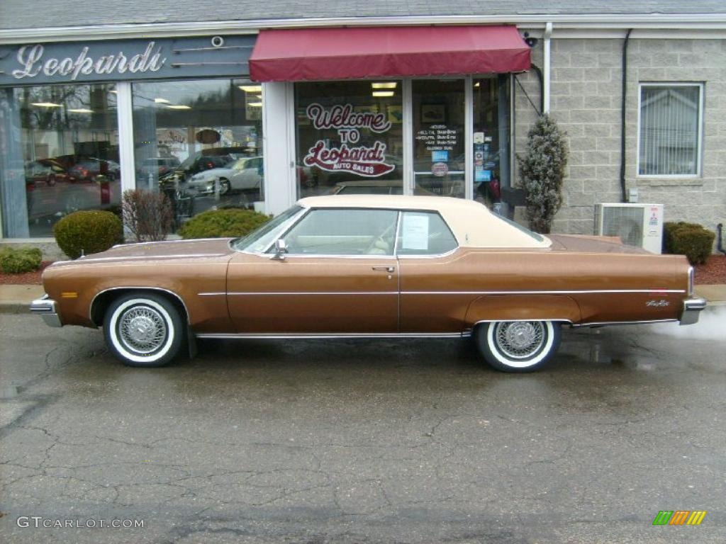 Citation Bronze 1974 Oldsmobile Ninety Eight Coupe Exterior Photo #45798031
