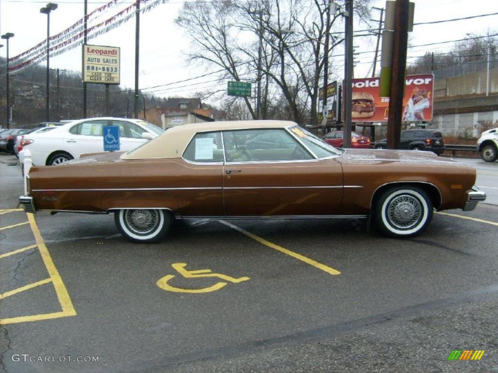 Citation Bronze 1974 Oldsmobile Ninety Eight Coupe Exterior Photo #45798059