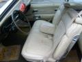 Cream Beige 1974 Oldsmobile Ninety Eight Coupe Interior Color