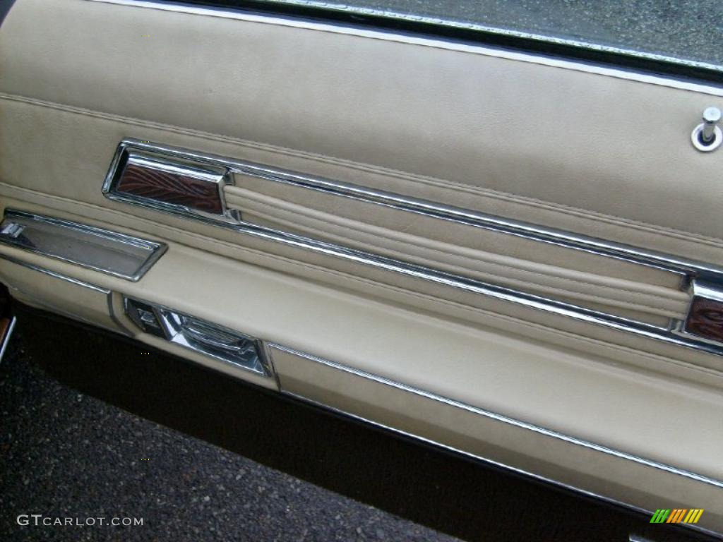 1974 Oldsmobile Ninety Eight Coupe Cream Beige Door Panel Photo #45798095