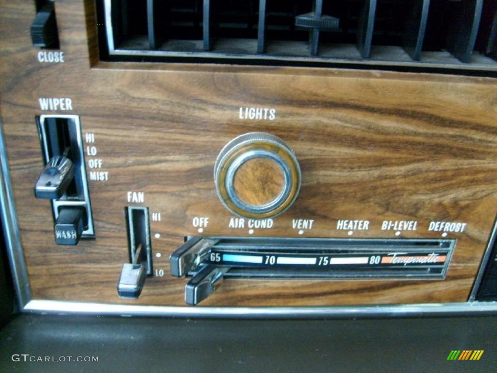 1974 Oldsmobile Ninety Eight Coupe Controls Photos