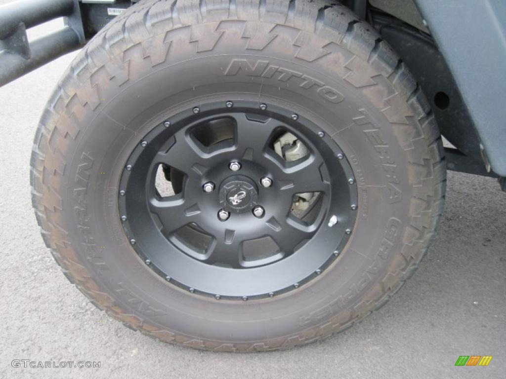 2008 Jeep Wrangler X 4x4 Custom Wheels Photo #45798511