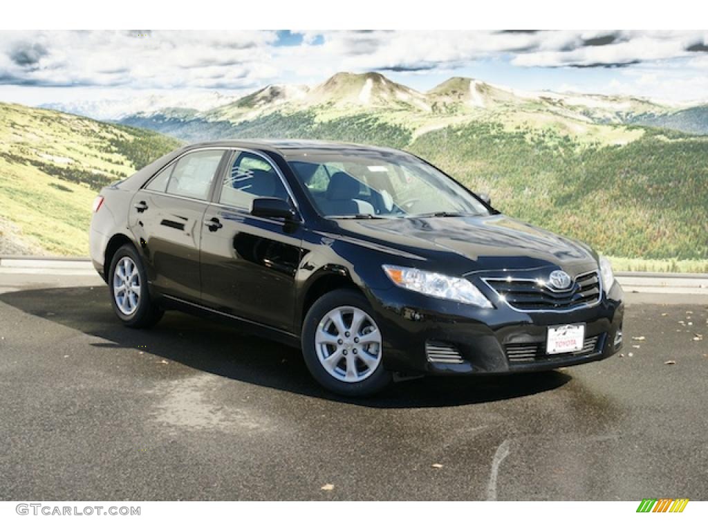 Black 2011 Toyota Camry LE Exterior Photo #45799119