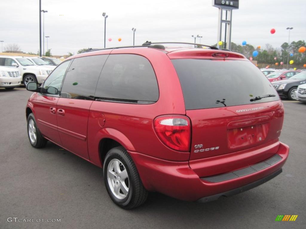 Inferno Red Crystal Pearl 2006 Dodge Grand Caravan SXT Exterior Photo #45799547