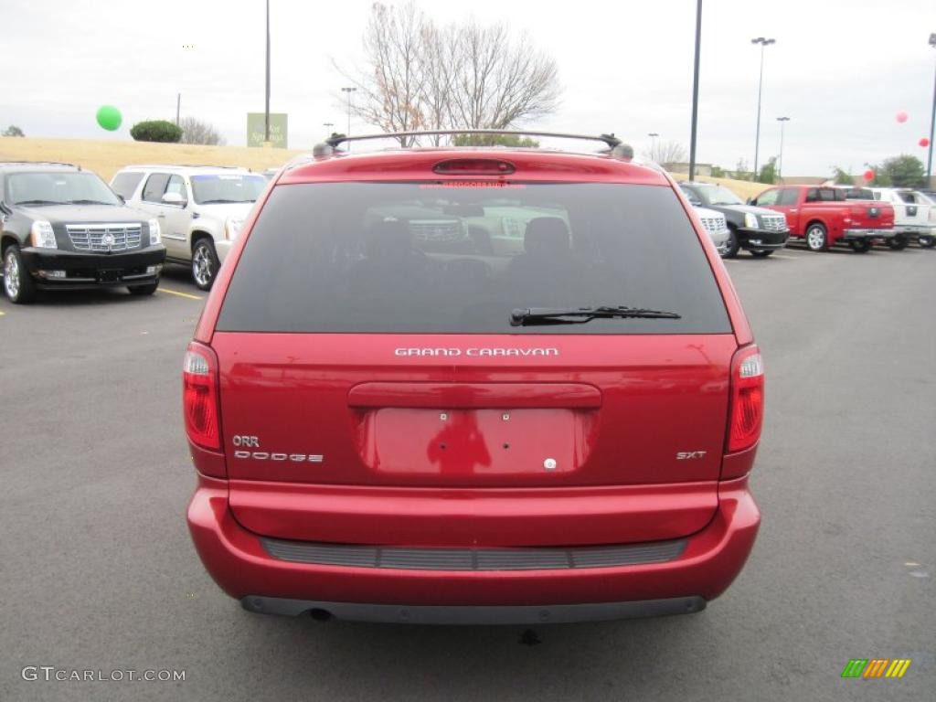 Inferno Red Crystal Pearl 2006 Dodge Grand Caravan SXT Exterior Photo #45799559