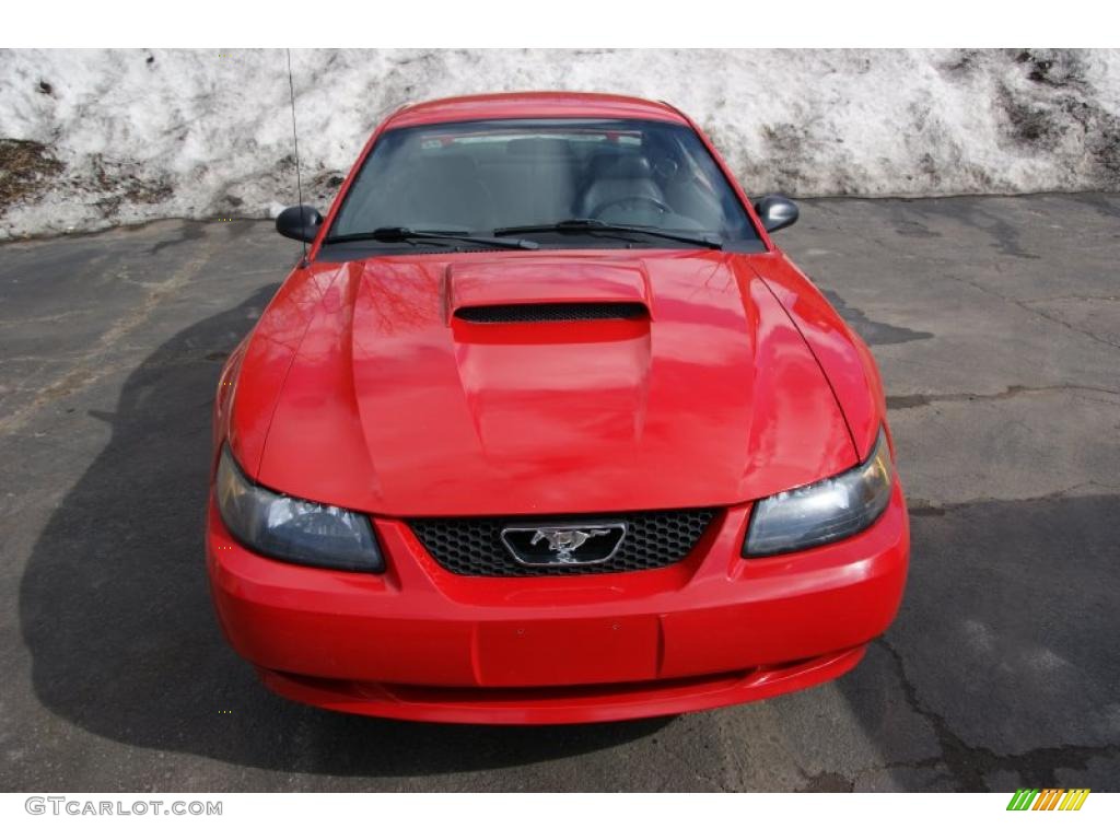 Torch Red 2002 Ford Mustang GT Coupe Exterior Photo #45799567