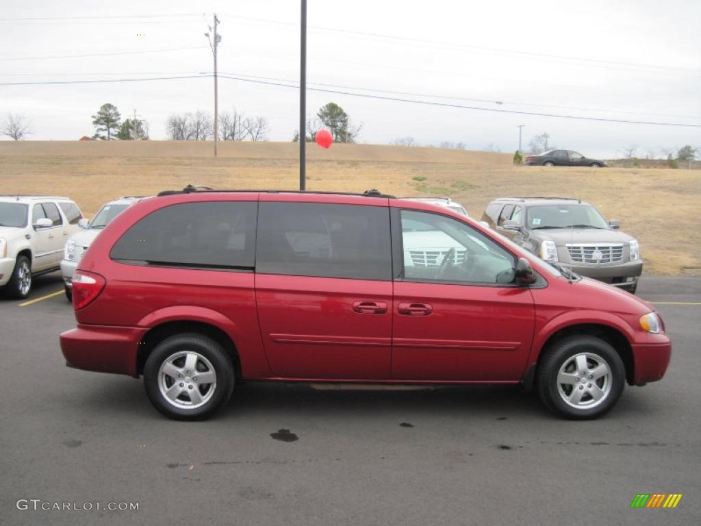 Inferno Red Crystal Pearl 2006 Dodge Grand Caravan SXT Exterior Photo #45799583