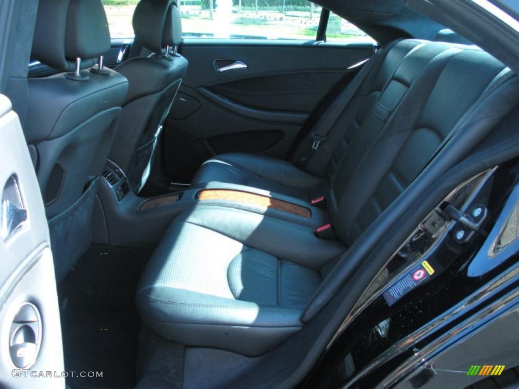 Black Interior 2008 Mercedes-Benz CLS 63 AMG Photo #45801233