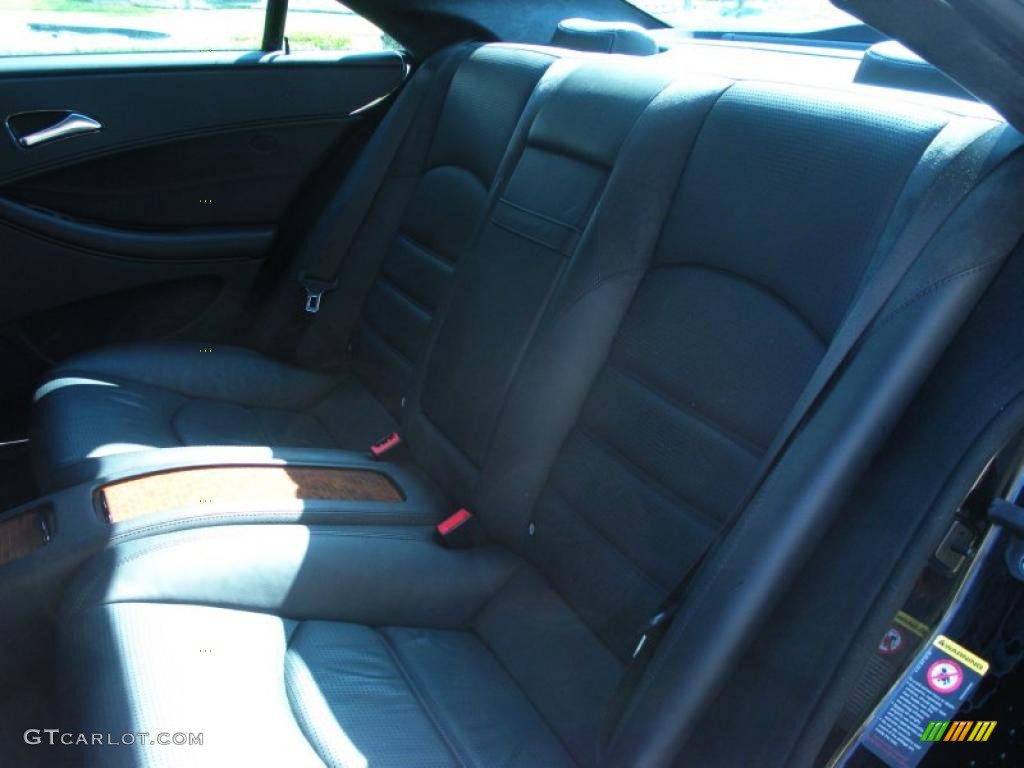 Black Interior 2008 Mercedes-Benz CLS 63 AMG Photo #45801237